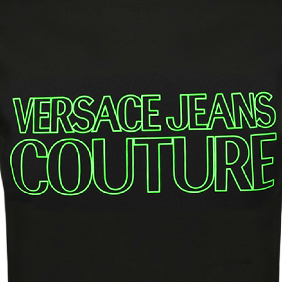 Alternative Image for ProductVersace Jeans Couture Logo T Shirt Black3